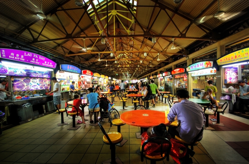 Phố ẩm thực của Singapore