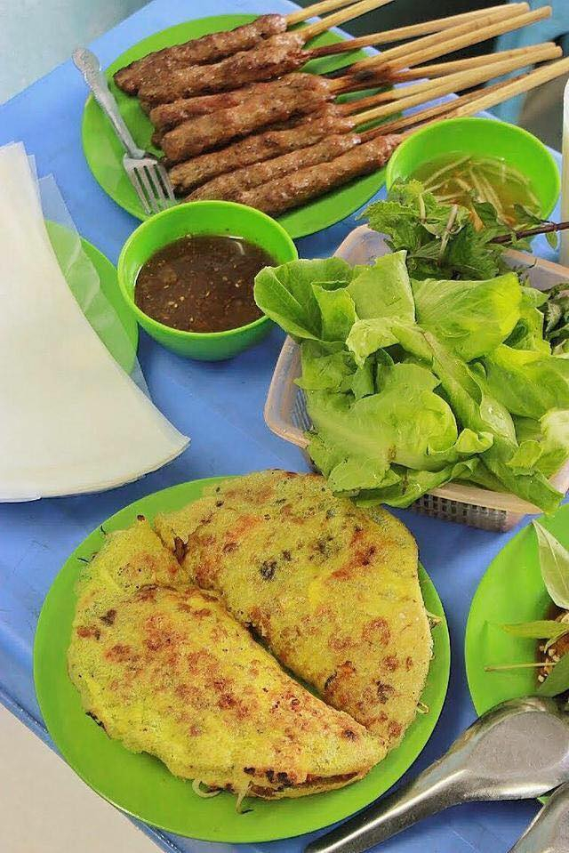 Bánh xèo nem lụi Tạ Quang Bửu