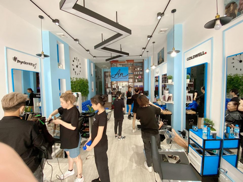 Không gian nội thất của An Beauty & Hair Salon